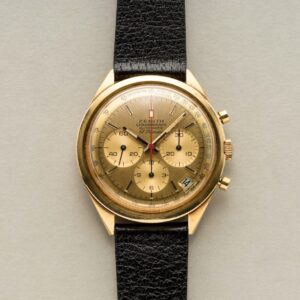 Zenith G583 Gold Vintage Chronograph - Shuck the Oyster
